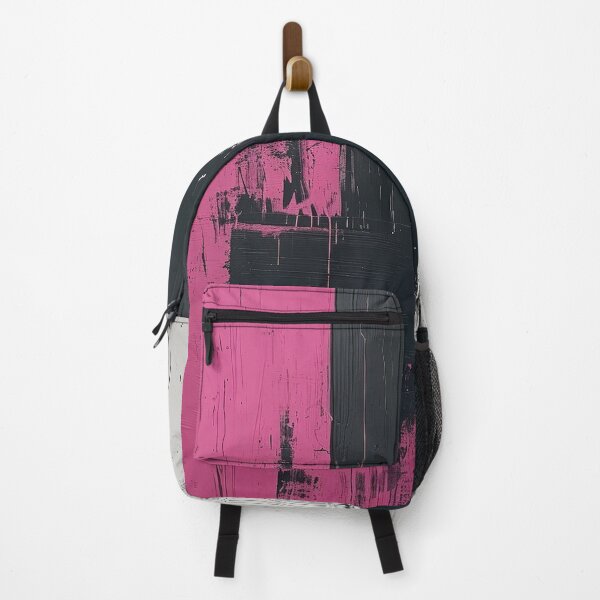 Item preview, Pink and Black Abstract Art - Pink Abstract Wall Art designed and sold by PaintFu.