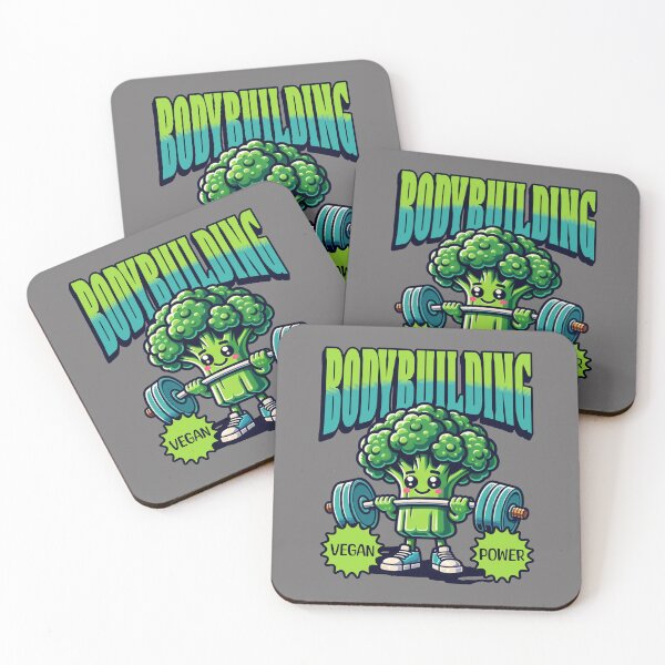 Item preview, Vegan Bodybuilding designed and sold by RockBeeDesigns.