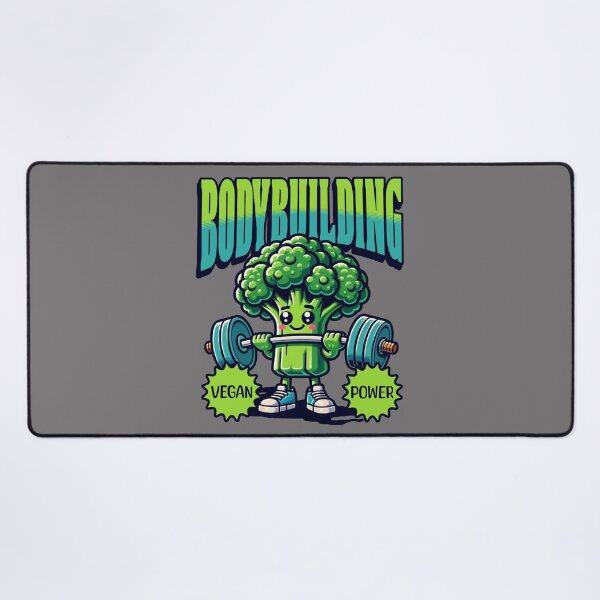 Item preview, Vegan Bodybuilding designed and sold by RockBeeDesigns.