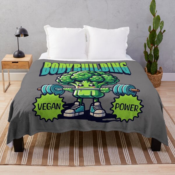 Item preview, Vegan Bodybuilding designed and sold by RockBeeDesigns.