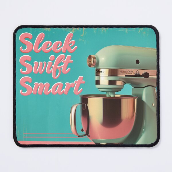 Item preview, Mid-Century Kitchen Mixer - Sleek Swift Smart Retro Design designed and sold by David Balzen.