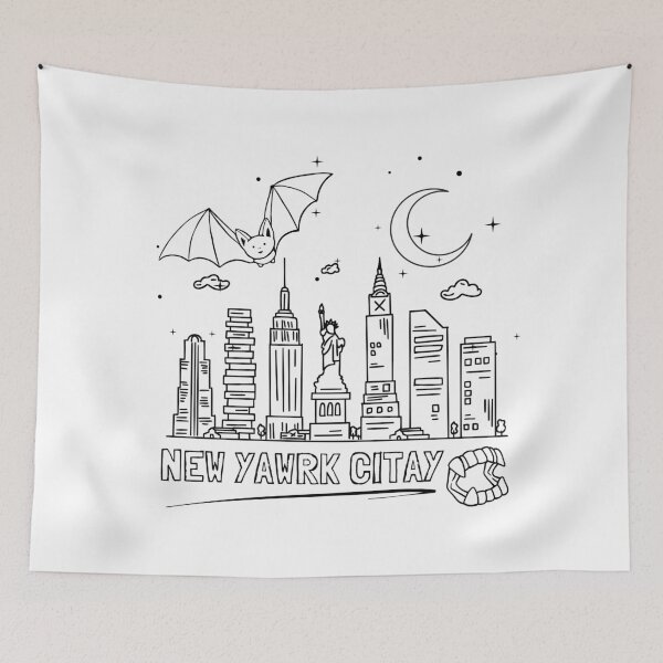 Item preview, New York City (Lazlo's Version) - What We Do In the Shadows designed and sold by Revolocity Designs.