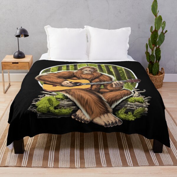 Item preview, Bigfoot Playing Acoustic Guitar designed and sold by underheaven.