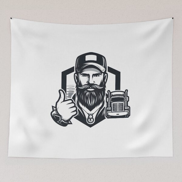 Item preview, Beard man for handsome and fashionable persons designed and sold by vectorillus.