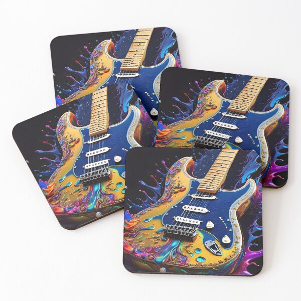 Artikelvorschau, Electric Paint Splash Guitar entworfen und verkauft von TheArtOfPat.