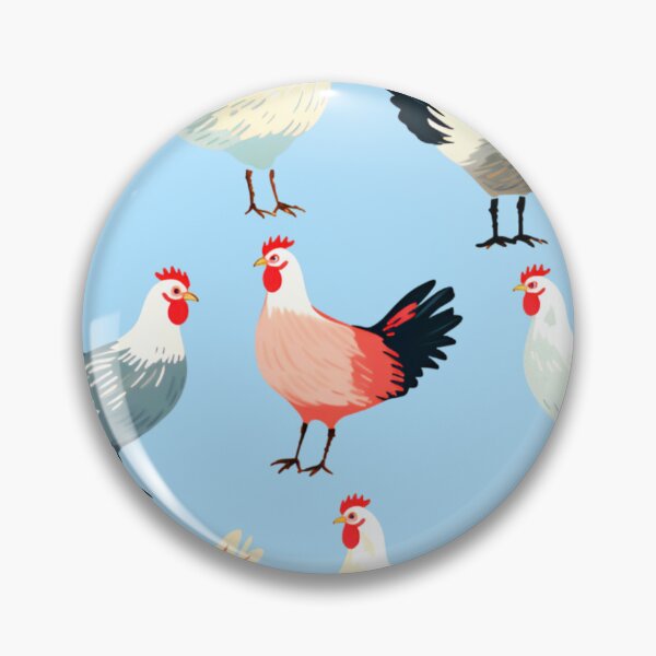 Item preview, Easter Egger Chicken Pattern designed and sold by Pati-Design.