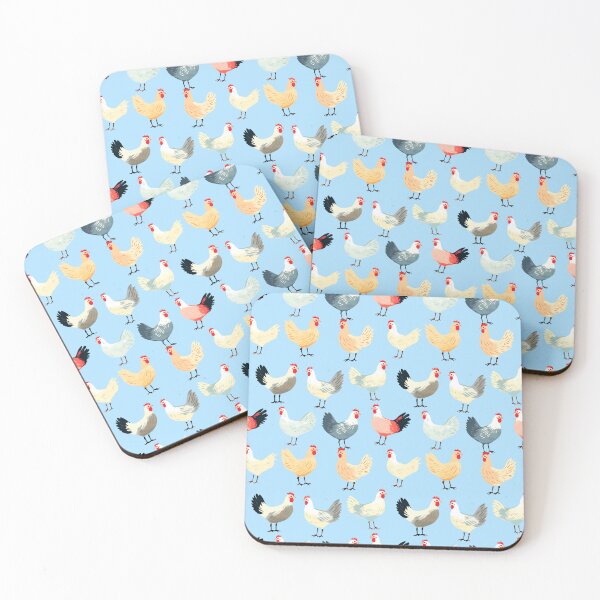 Item preview, Easter Egger Chicken Pattern designed and sold by Pati-Design.
