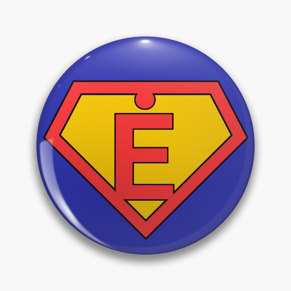 Item preview, Letter Ė, E | Super Letter | Red and Yellow designed and sold by Christiana-Art.