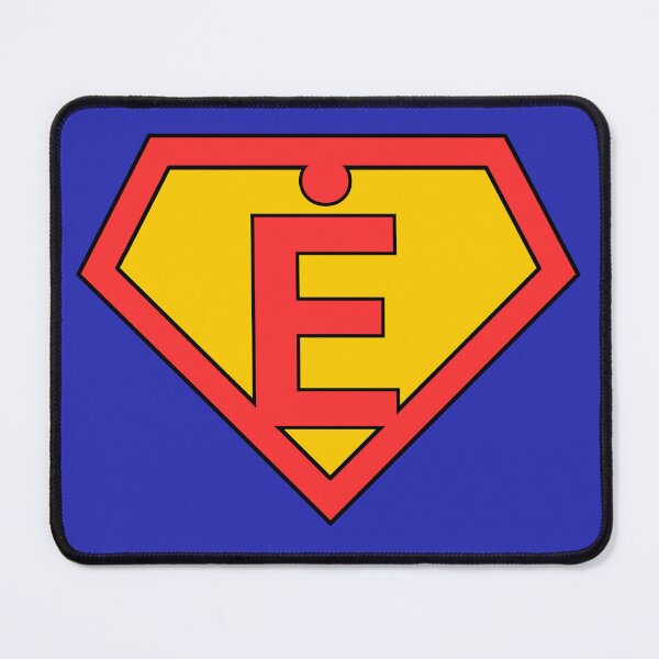 Item preview, Letter Ė, E | Super Letter | Red and Yellow designed and sold by Christiana-Art.