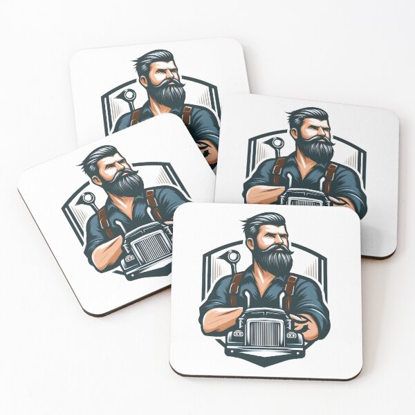 Item preview, Beard man for handsome and fashionable persons designed and sold by vectorillus.