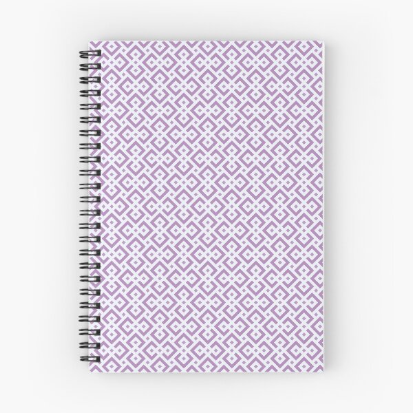 Item preview, African Geometric Pattern in Lavender and White designed and sold by Harmonish.