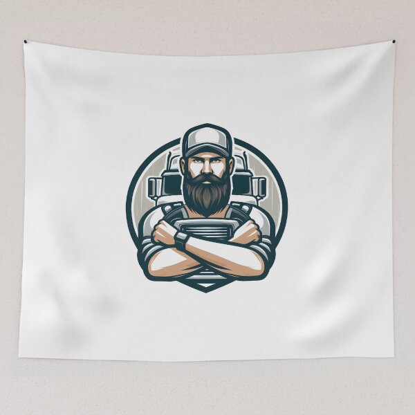 Item preview, Beard man for handsome and fashionable persons designed and sold by vectorillus.