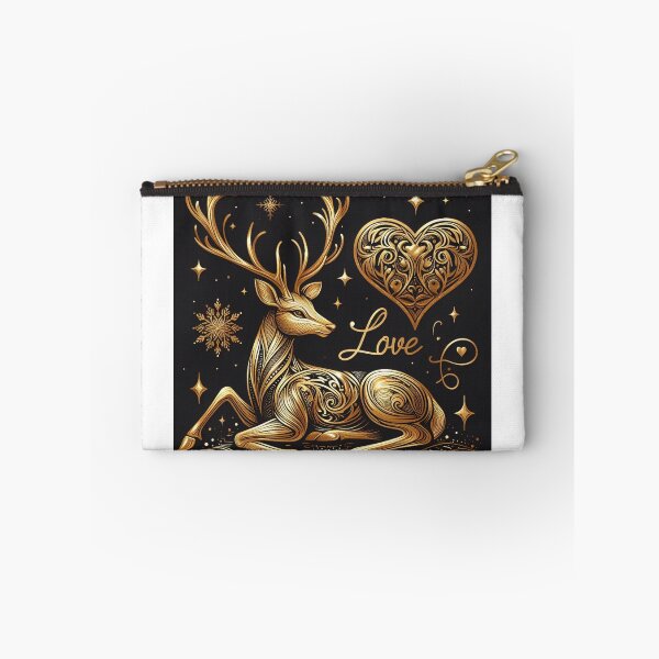 Item preview, golden deer designed and sold by Greydate.