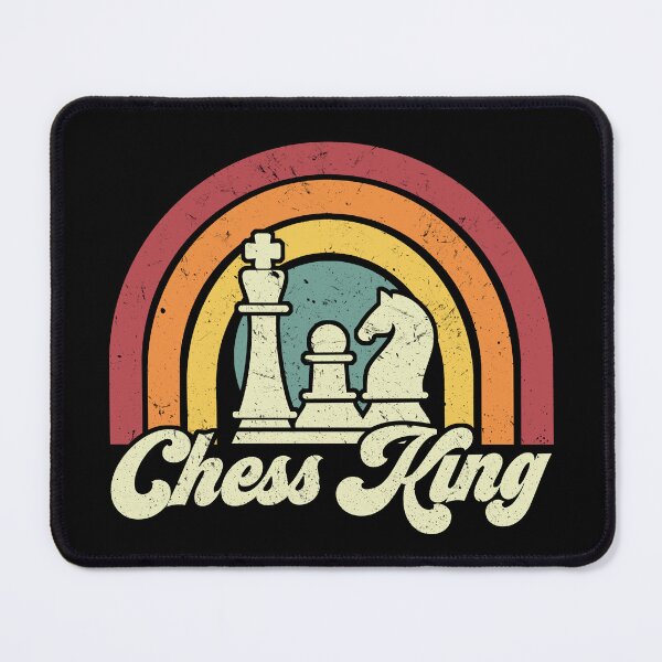 Item preview, Retro Chess King Chess Player Chess Pieces designed and sold by lanynx design.