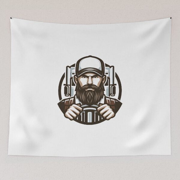 Item preview, Beard man for handsome and fashionable persons designed and sold by vectorillus.