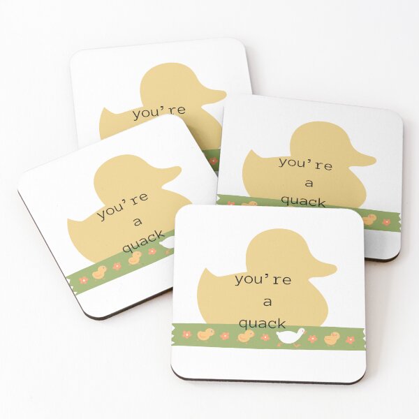 Item preview, you're a quack  designed and sold by SimplyMariaMade.