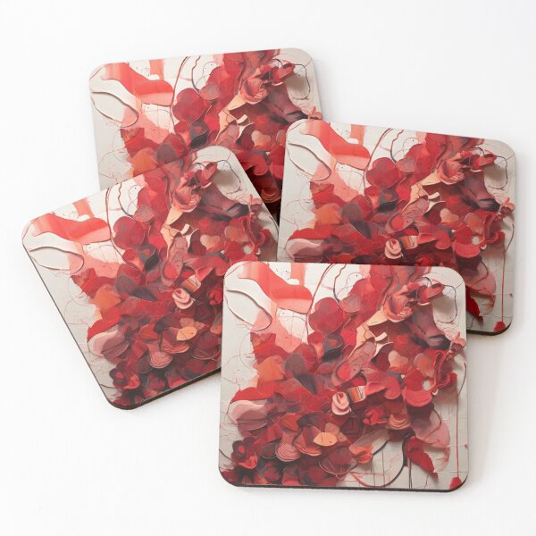 Item preview, abstact design in red designed and sold by Bryan Spellman.