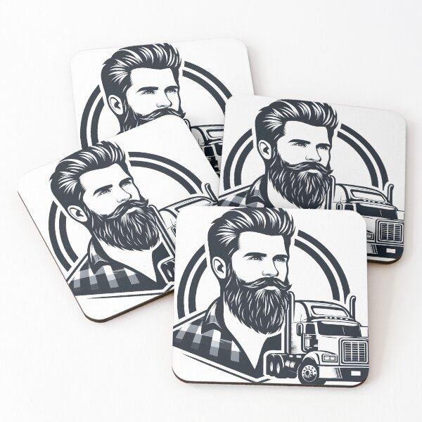 Item preview, Beard man for handsome and fashionable persons designed and sold by vectorillus.