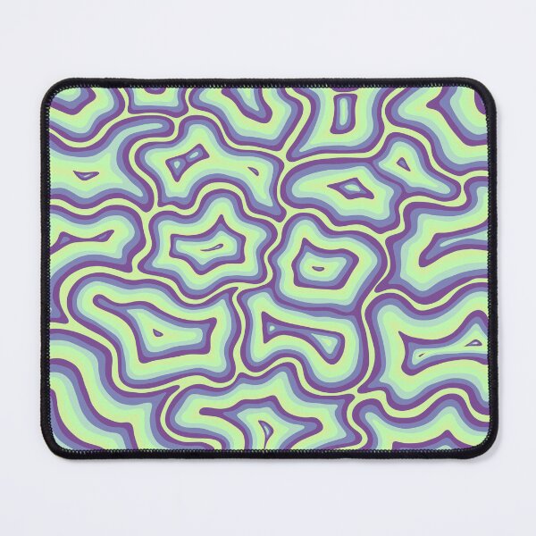 Item preview, Green and Purple Groovy Liquid Marble Swirl designed and sold by velvetearth.