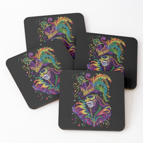 Item preview, Mardi Gras Voodoo Priest Fine Art designed and sold by ZeptepiTrends.