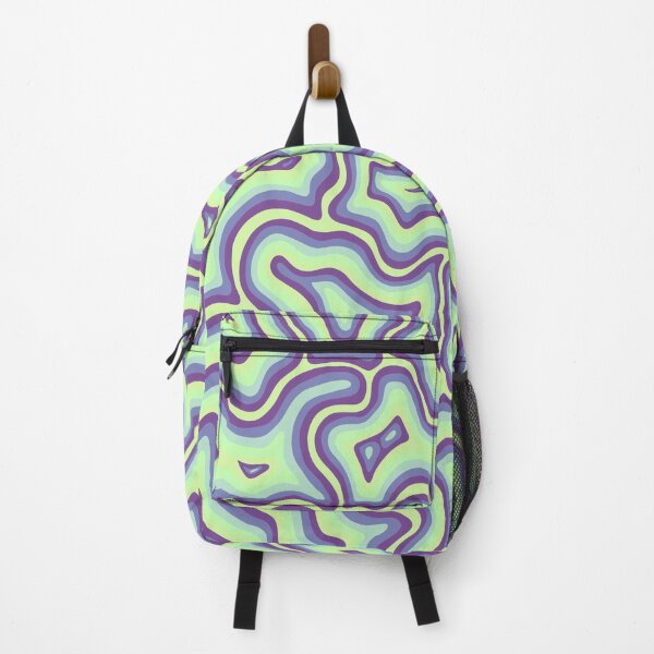 Item preview, Green and Purple Groovy Liquid Marble Swirl designed and sold by velvetearth.