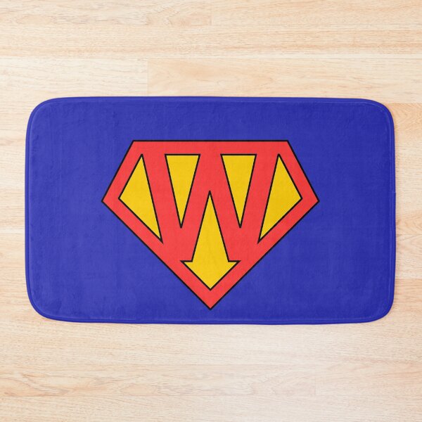 Item preview, Letter W | Super Letter | Red and Yellow designed and sold by Christiana-Art.