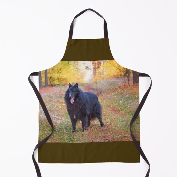 Item preview, Belgian Shepherd Groenendael in Autumn Wood designed and sold by ArtbyDanya.