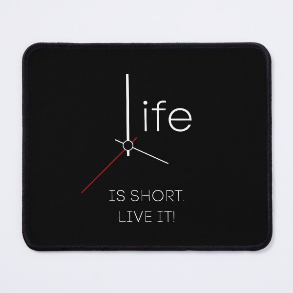 Item preview, Time is short, live it right  designed and sold by reda albehery.
