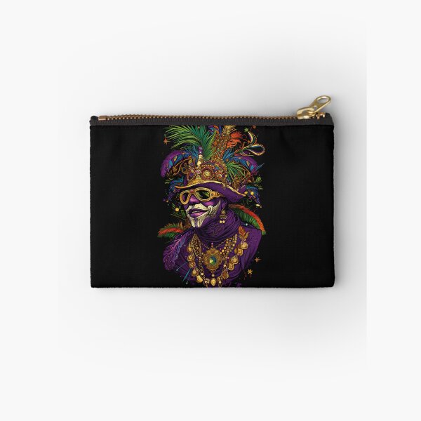 Item preview, Mardi Gras Voodoo Priest Fine Art designed and sold by ZeptepiTrends.