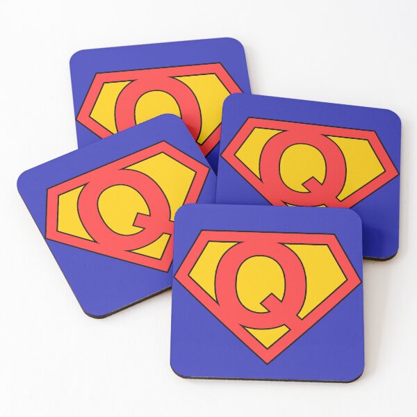 Item preview, Letter Q | Super Letter | Red and Yellow designed and sold by Christiana-Art.