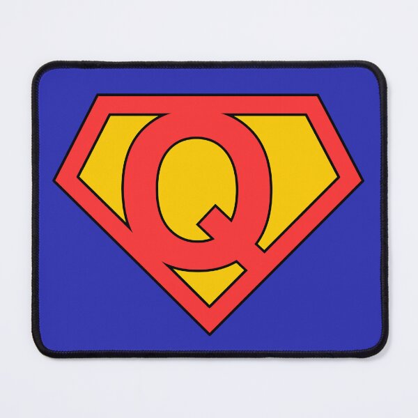 Item preview, Letter Q | Super Letter | Red and Yellow designed and sold by Christiana-Art.