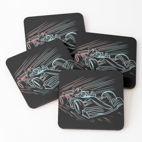 Item preview, Neon Speed Demons - High-Octane Race Car Artwork designed and sold by ElLocoMus.