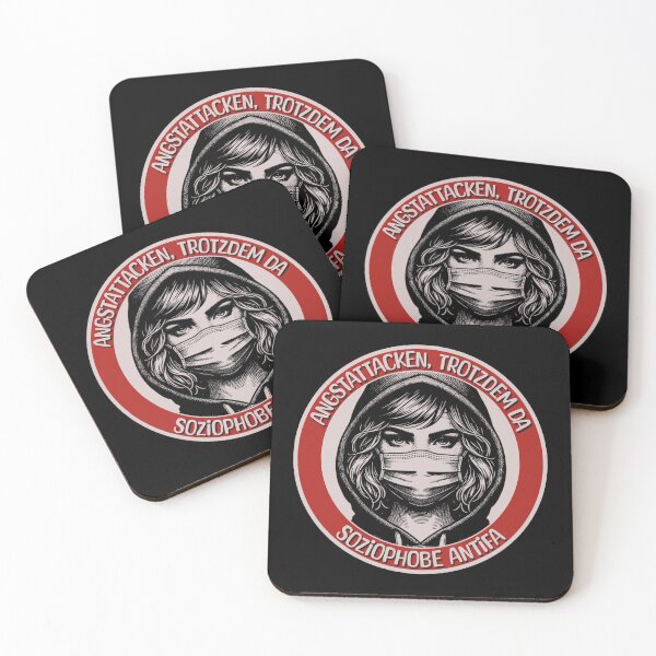 Item preview, Sociophobic Antifa designed and sold by Dunkelflaute.