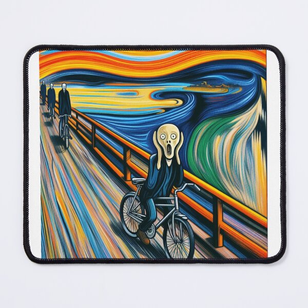 Item preview, The bike of Munch designed and sold by Picsgalleryai.