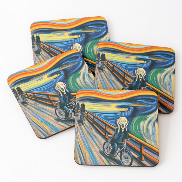 Item preview, The bike of Munch designed and sold by Picsgalleryai.