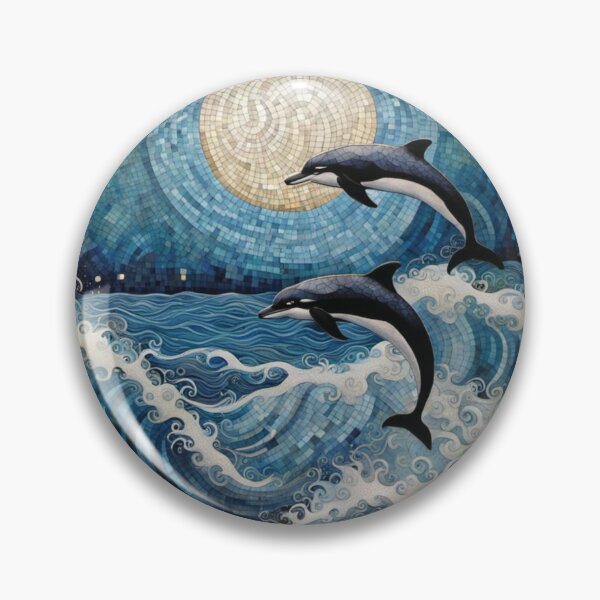 Item preview, Acrobatic dolphins designed and sold by O-and-Co.