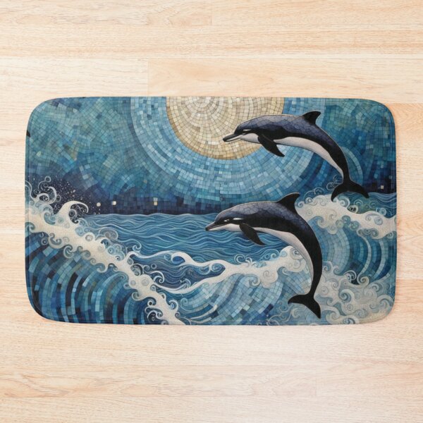 Item preview, Acrobatic dolphins designed and sold by O-and-Co.