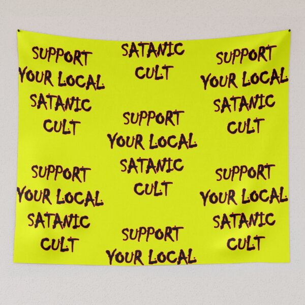 Item preview, Join a Satanic Cult (Humor) designed and sold by rcmarble.