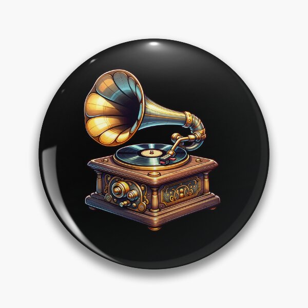 Item preview, Vintage Vinyl Record Player designed and sold by FrostyForge.