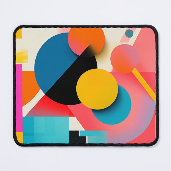 Item preview, Chromatic Choreography: Abstract Geometric Color Play designed and sold by Won You.