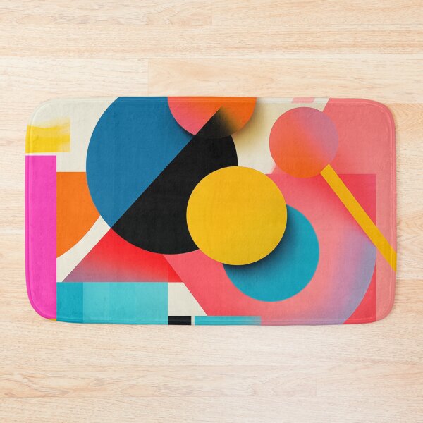 Item preview, Chromatic Choreography: Abstract Geometric Color Play designed and sold by Won You.