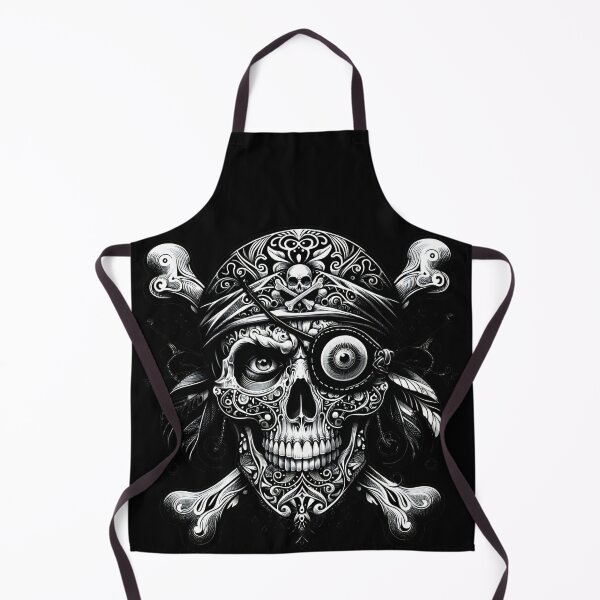 Item preview,  Intricate skull art with detailed, monochromatic designs. designed and sold by ArtComixHaven.