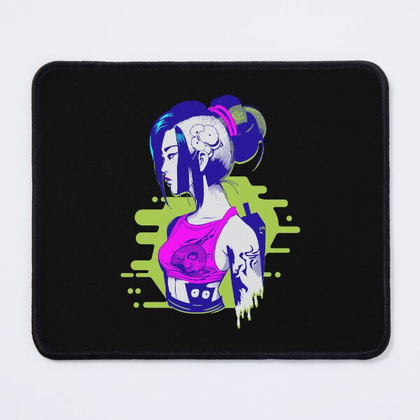 Item preview, Synthwave Vaporwave Japanese Girl Otaku Kanji Art II designed and sold by Geek-O-MNL.
