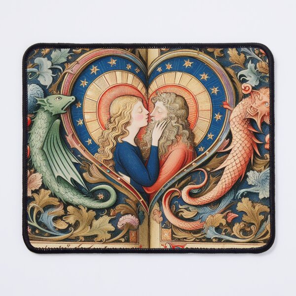 Item preview, medieval, lovers designed and sold by Greydate.