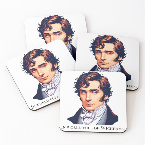 Item preview, Be a Darcy, Not a Wickham- Pride and Prejudice- Gift for Jane Austen Lovers designed and sold by fabinthelab.
