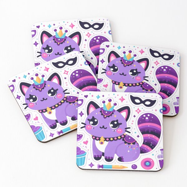 Item preview, Mardi gras cat  designed and sold by Creativeeworld777.