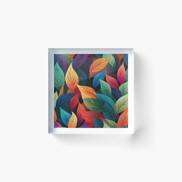 Item preview, Leaves flower seamless pattern designed and sold by varinchai.