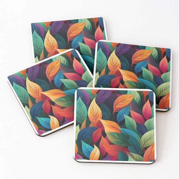 Item preview, Leaves flower seamless pattern designed and sold by varinchai.