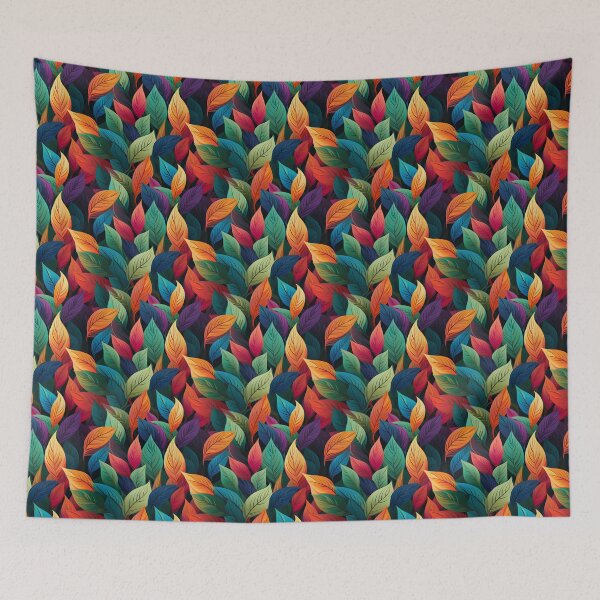 Item preview, Leaves flower seamless pattern designed and sold by varinchai.