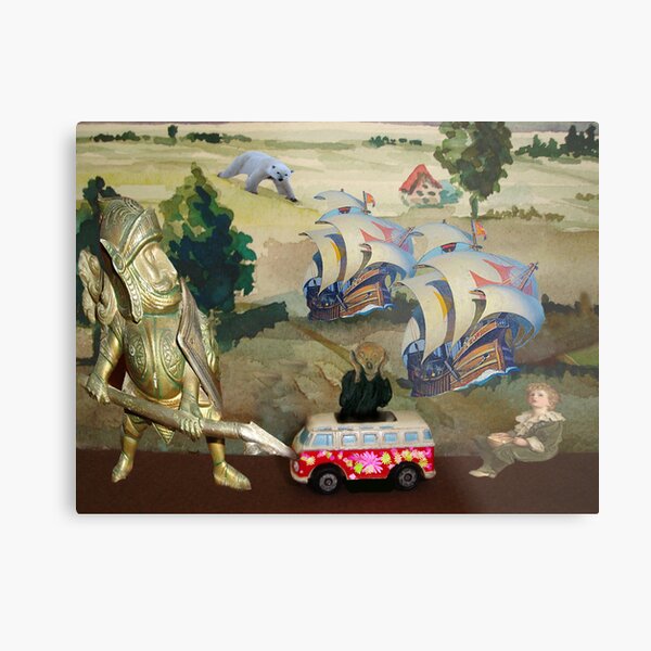 Bad Day at the Office Metal Print